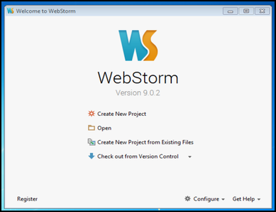 Welcome to WebStorm